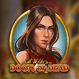 Cat Wilde and the Doom of Dead casino game by Play'n GO – featured logo at Fish Casino