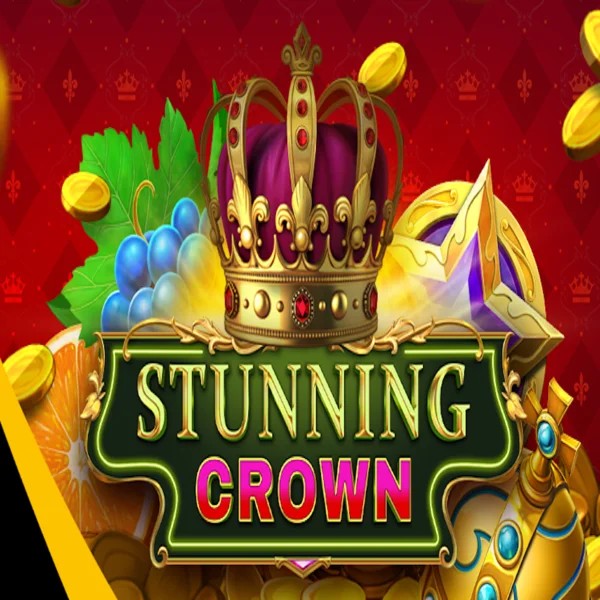 Stunning Crown slot icon by BF Games, available at Fish Casino